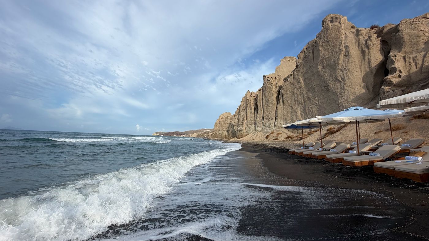 Journal photo from Patrick’s day in Santorini