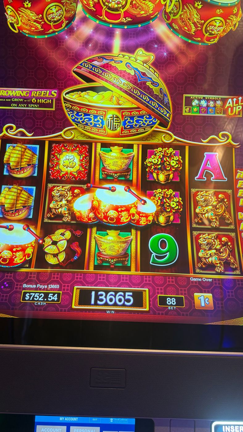 Casino win aboard Explorer of the Seas